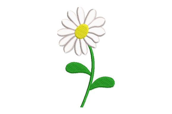 Daisy Flower: A Timeless Embroidery Design for Small Shop Success