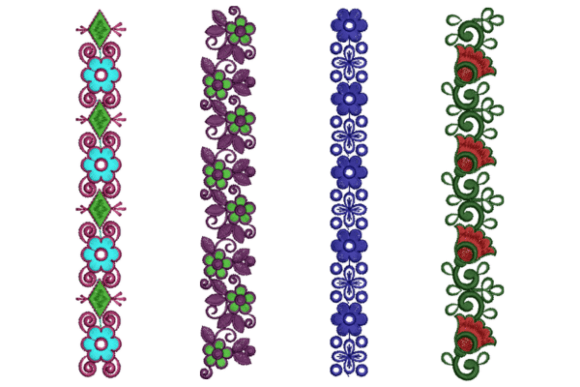 Floral Borders Set Review for Craft Fair & Handmade Market Products