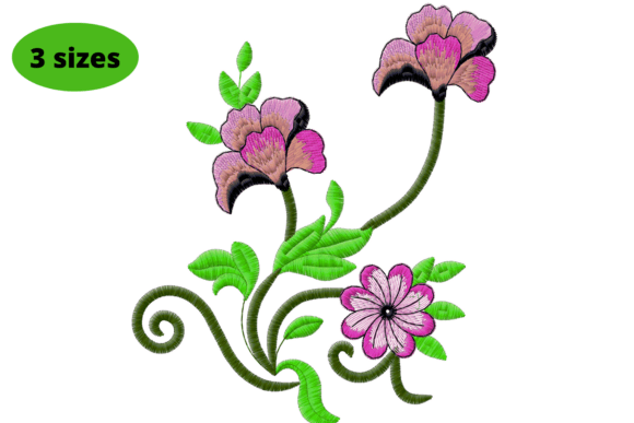 Floral Bouquet: A Seasonal Embroidery Gem