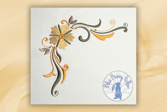 Floral Corners 4 Embroidery Design Review for Business Use