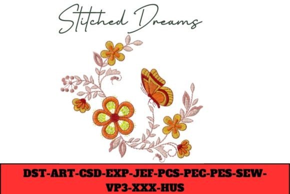 Floral Flutter Embroidery Review