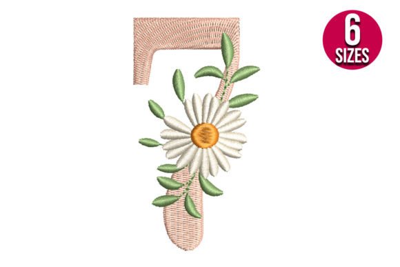 Floral Number Seven Embroidery Design Review for Craft Fair Success