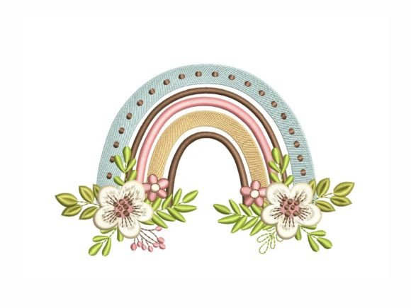 Floral Rainbow Review: A Playful Embroidery Design for the Right Projects