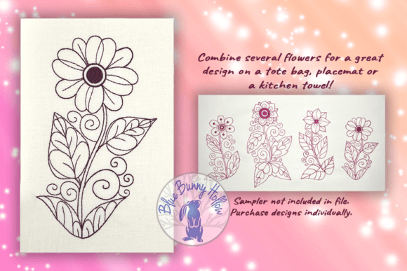 Sophisticated Flower Embroidery Design Review