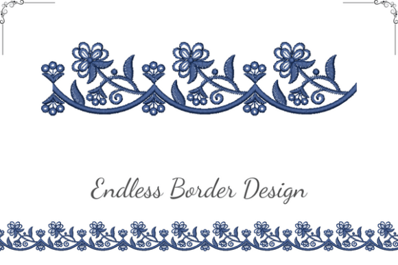 Vintage Floral Border Review for Small Business Merchandise